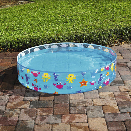 Splash Haven | Inflatable Kiddie Pool with Maritime Motif for Endless Summer Fun 2