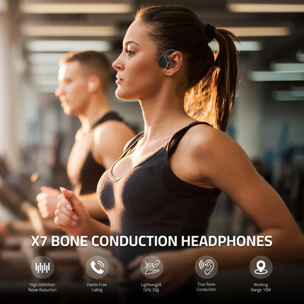 Sport Audio | Wireless Bone Conduction Headphones with USB Charging | Open Ear Design for Safety and Comfort 6