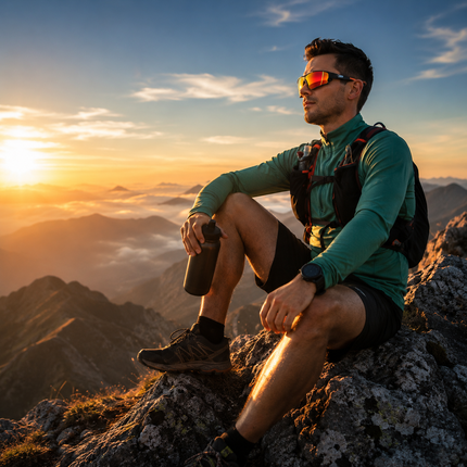 Sport Wraparound Sunglasses | Polarized UV400 Protection for Outdoor Activities | Secure Fit for Clarity and Comfort 2