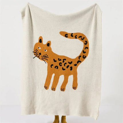 Throw Blankets, Leopard Print Blanket – image 4