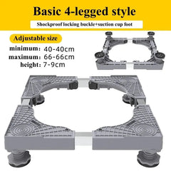 Stabilova | Adjustable Roll Base for Appliances with Shock Absorption | Height Adjustable & Lockable Wheels for Easy Mobility 0