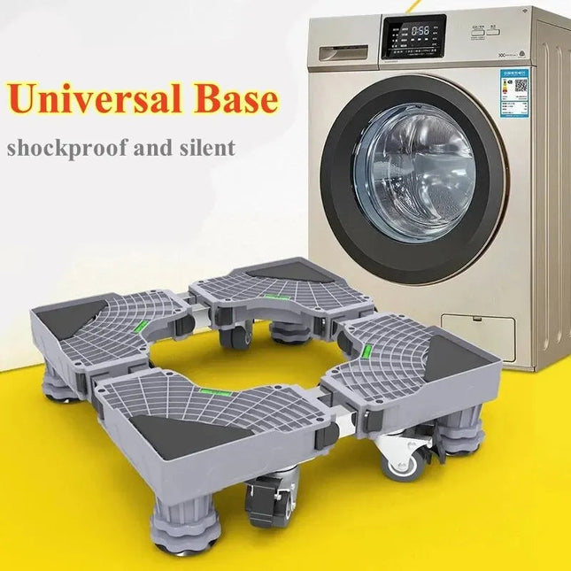 Stabilova | Adjustable Roll Base for Appliances with Shock Absorption | Height Adjustable & Lockable Wheels for Easy Mobility 1