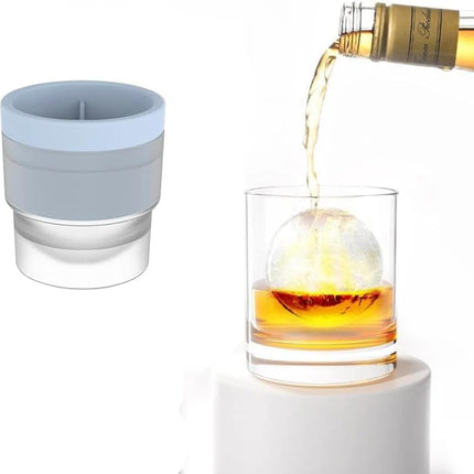 Stackable Silicone Ice Maker | Ice Hockey Ball Mold for Long-Lasting Cool Drinks 11