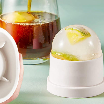 Stackable Silicone Ice Maker | Ice Hockey Ball Mold for Long-Lasting Cool Drinks 3