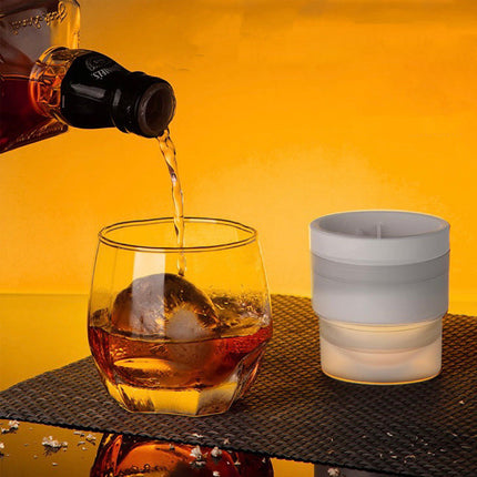 Stackable Silicone Ice Maker | Ice Hockey Ball Mold for Long-Lasting Cool Drinks 4