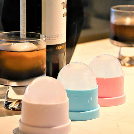 Stackable Silicone Ice Maker | Ice Hockey Ball Mold for Long-Lasting Cool Drinks 5