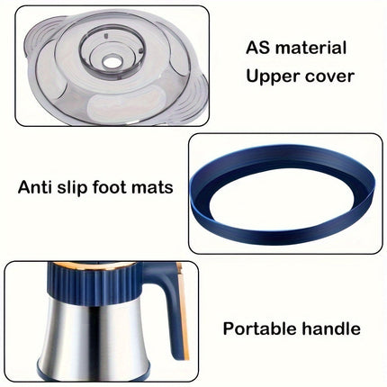 Stainless Steel Food Processor, Large Food Chopper – image 6