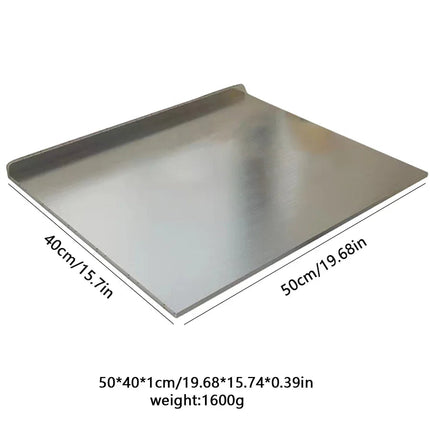 Stainless Steel Large Cutting Board with Double-Sided Functionality | Durable and Hygienic for Versatile Food Preparation 7