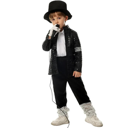 Star Performer | Kids Pop Star Dance Costume with Sparkling Design | Perfect for Halloween and Stage Events 1