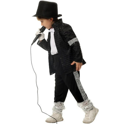 Star Performer | Kids Pop Star Dance Costume with Sparkling Design | Perfect for Halloween and Stage Events 2