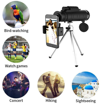 Starscope | HD Monocular with 10X Magnification & Smartphone Holder | Compact Design for Stunning Outdoor Clarity 7