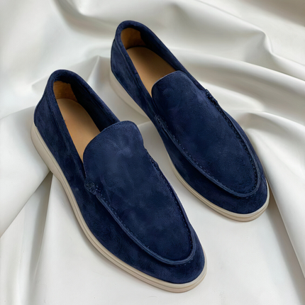 Penny Loafers for Men, Slip On Mens Shoes with White Sole – image 9