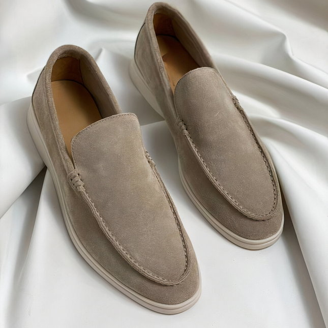 Penny Loafers for Men, Slip On Mens Shoes with White Sole – image 6