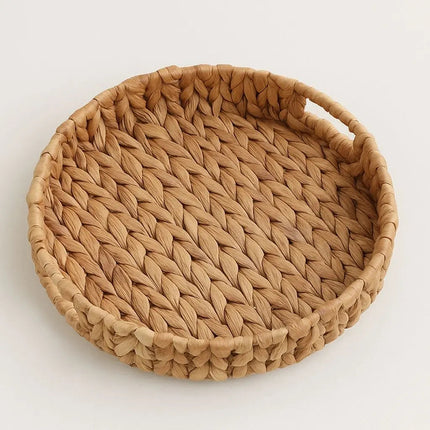 Wicker Basket for Storage, Natural Bread Basket for Kitchen and Dining Room – image 7