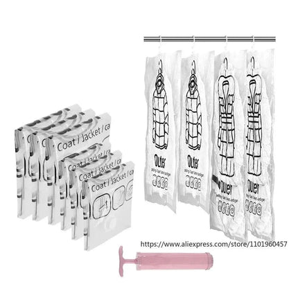 Storage Solutions | Vacuum Storage Bags for Clothes with Dustproof Design | Space-Saving Organizers for Efficient Closet Management 2