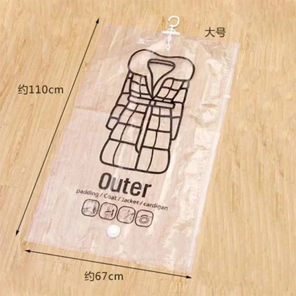 Storage Solutions | Vacuum Storage Bags for Clothes with Dustproof Design | Space-Saving Organizers for Efficient Closet Management 8