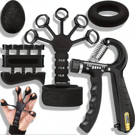 Strength Pro | Adjustable Hand Gripper Set with Metal Build | Forearm Trainer for Enhanced Grip Power 0