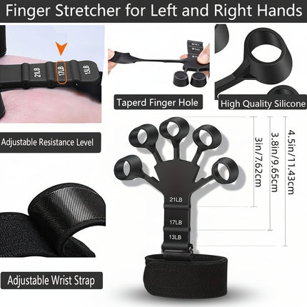 Strength Pro | Adjustable Hand Gripper Set with Metal Build | Forearm Trainer for Enhanced Grip Power 2