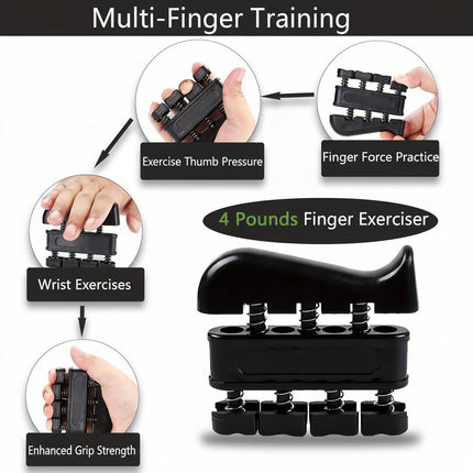 Strength Pro | Adjustable Hand Gripper Set with Metal Build | Forearm Trainer for Enhanced Grip Power 4