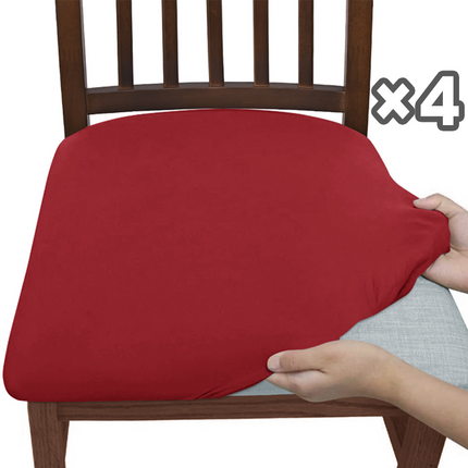 Stretch Dining Chair Covers Set of 4 with Snag-Resistant Fabric | Easy Fit for Daily Protection 17