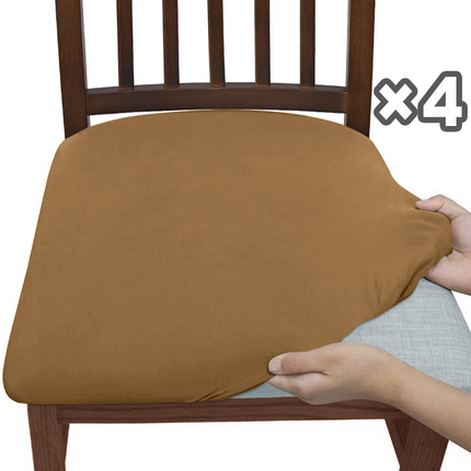 Stretch Dining Chair Covers Set of 4 with Snag-Resistant Fabric | Easy Fit for Daily Protection 22