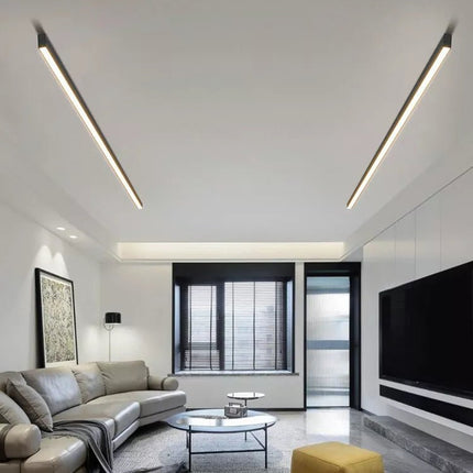 LED Ceiling Light Fixture, Modern Linear Light Fixture for Kitchen and Hallway