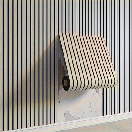Stylish 3D PVC Wall Panels with Wood Texture | Self-Adhesive Design for Easy Home Upgrade 3