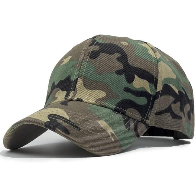 Stylish Adjustable Baseball Cap with Structured Design for Comfort 0