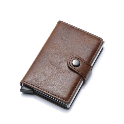 Stylish Compact Card Holder with RFID Blocking Technology for Secure Storage 1