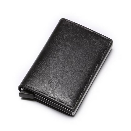 Stylish Compact Card Holder with RFID Blocking Technology for Secure Storage 2