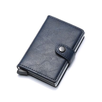 Stylish Compact Card Holder with RFID Blocking Technology for Secure Storage 3
