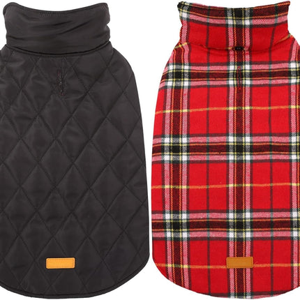 Stylish Dog Coat | Waterproof Winter Jacket with Reversible Design | Cozy Protection for All Breeds 0