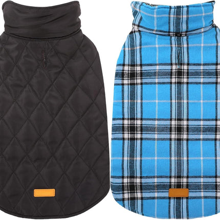 Stylish Dog Coat | Waterproof Winter Jacket with Reversible Design | Cozy Protection for All Breeds 1
