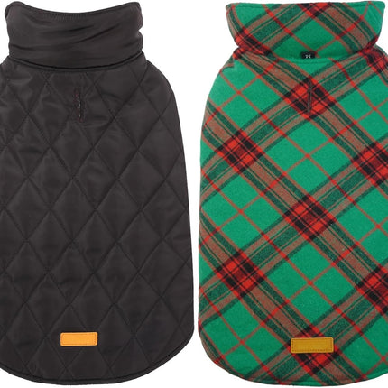 Stylish Dog Coat | Waterproof Winter Jacket with Reversible Design | Cozy Protection for All Breeds 3