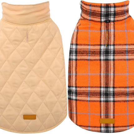 Stylish Dog Coat | Waterproof Winter Jacket with Reversible Design | Cozy Protection for All Breeds 5