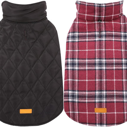 Stylish Dog Coat | Waterproof Winter Jacket with Reversible Design | Cozy Protection for All Breeds 7
