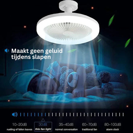 Stylish Flush Mount Ceiling Fan with Integrated LED Lights | Modern Design for Enhanced Home Comfort 6