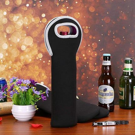 Stylish Insulated Dual-Bottle Wine Carrier with Neoprene Protection for Safe Travel 4