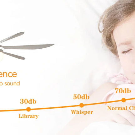 Stylish Modern Ceiling Fan with LED Light & Remote Control | Adjustable Color Temperature for Year-Round Comfort 7