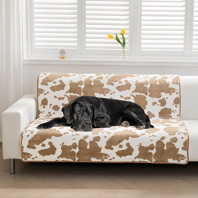 Stylish Pet Blanket | Soft Dog Blanket with Non-Slip Base | Cozy Design for Ultimate Comfort on Couch 1