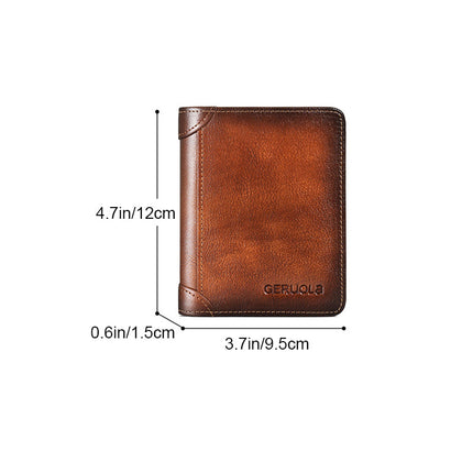 Stylish Slim RFID Blocking Wallet for Men with Premium Leather Finish | Minimalist Design for Everyday Use 4