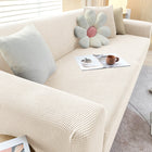 Stylish Stretch Sofa Cover | Non-Slip Protection with Textured Fabric | Flexible Fit for Enhanced Comfort and Furniture Protection 0