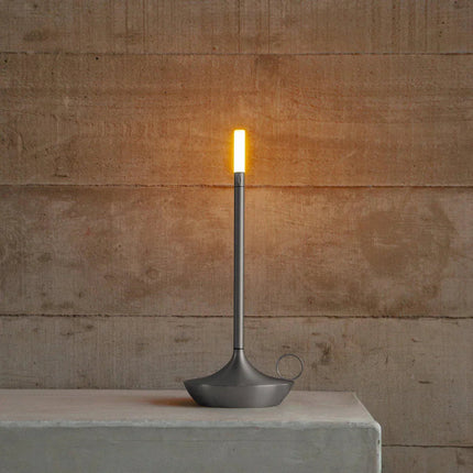 Stylish Table Lamp | Cordless Design with Adjustable Dimming | Modern Aluminum Lamp for Elegant Lighting 2