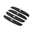 Door Edge Guards for Car, Car Door Protectors for Front and Rear Doors, Rubber Exterior Car Accessories, 4 Pieces
