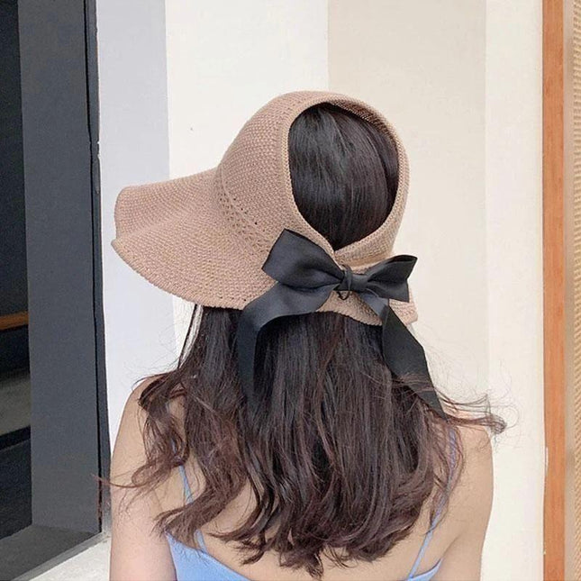 Summer Beach Collection | Wide Brim Sun Hat with Adjustable Size | Stylish UV Protection for Women 1