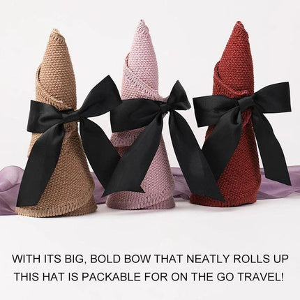 Summer Beach Collection | Wide Brim Sun Hat with Adjustable Size | Stylish UV Protection for Women 5