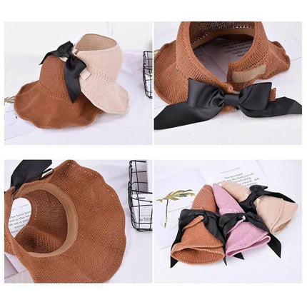 Summer Beach Collection | Wide Brim Sun Hat with Adjustable Size | Stylish UV Protection for Women 7