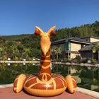 Summer Fun | Unisex Inflatable Giraffe Pool Float with Durable PVC | Eye-Catching Design for Pool Adventures 0