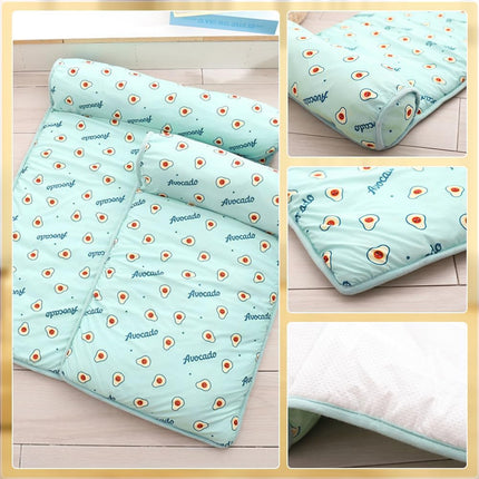 Summer Pet Bed | Self-Cooling Mat with Plush Pillow for Comfort 2