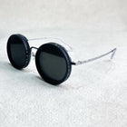 Polarized Sunglasses for Women and Men, Round Metal Sunglasses, Retro UV Protection Sunglasses for Driving and Fishing